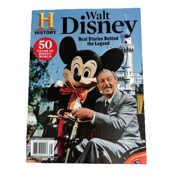 History‎ Magazine Walt Disney 50 Years of Disney World Collectors Edition 2022 - Picture 1 of 9